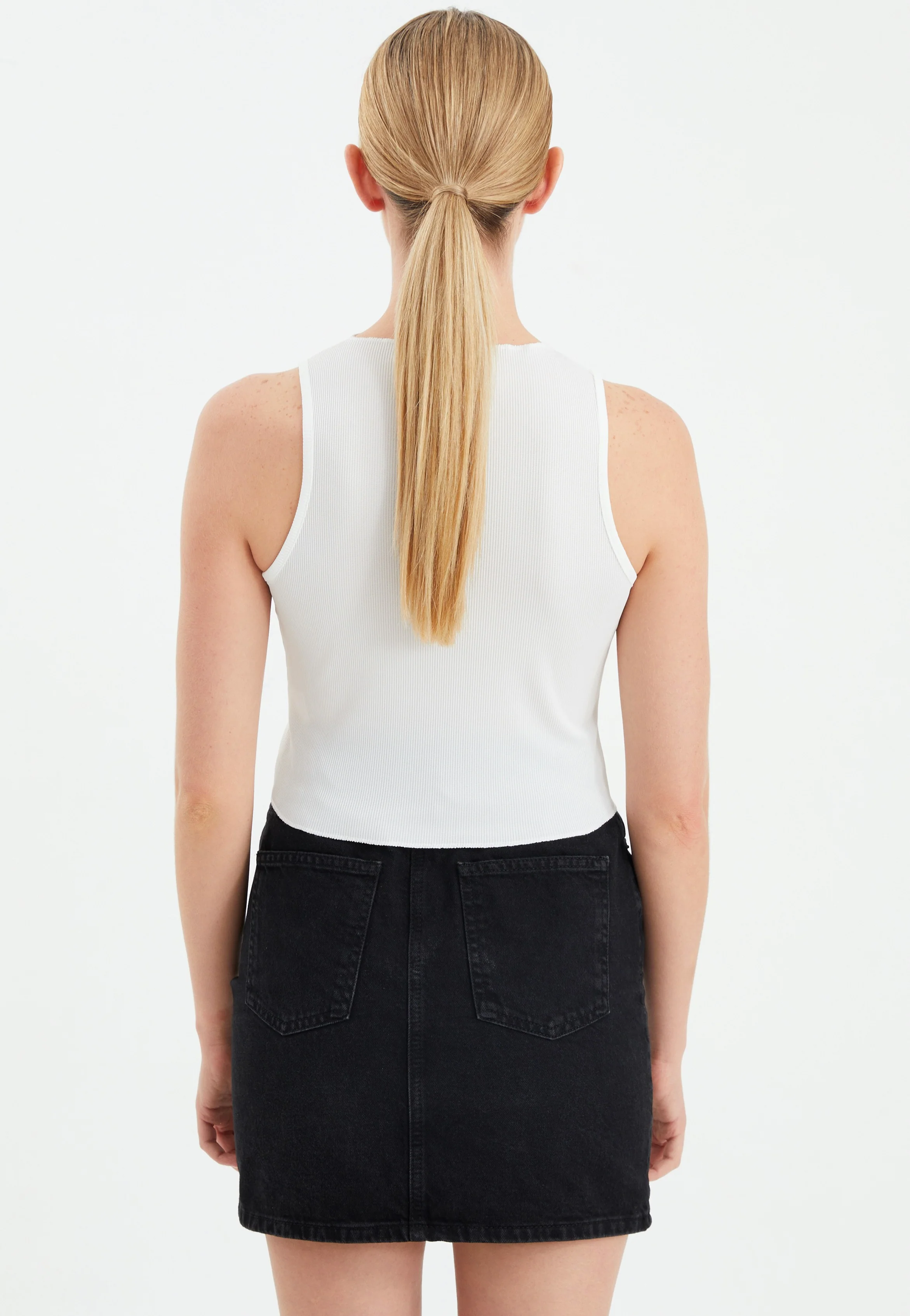 Barbie - Out Of Office White - Top - Image 4