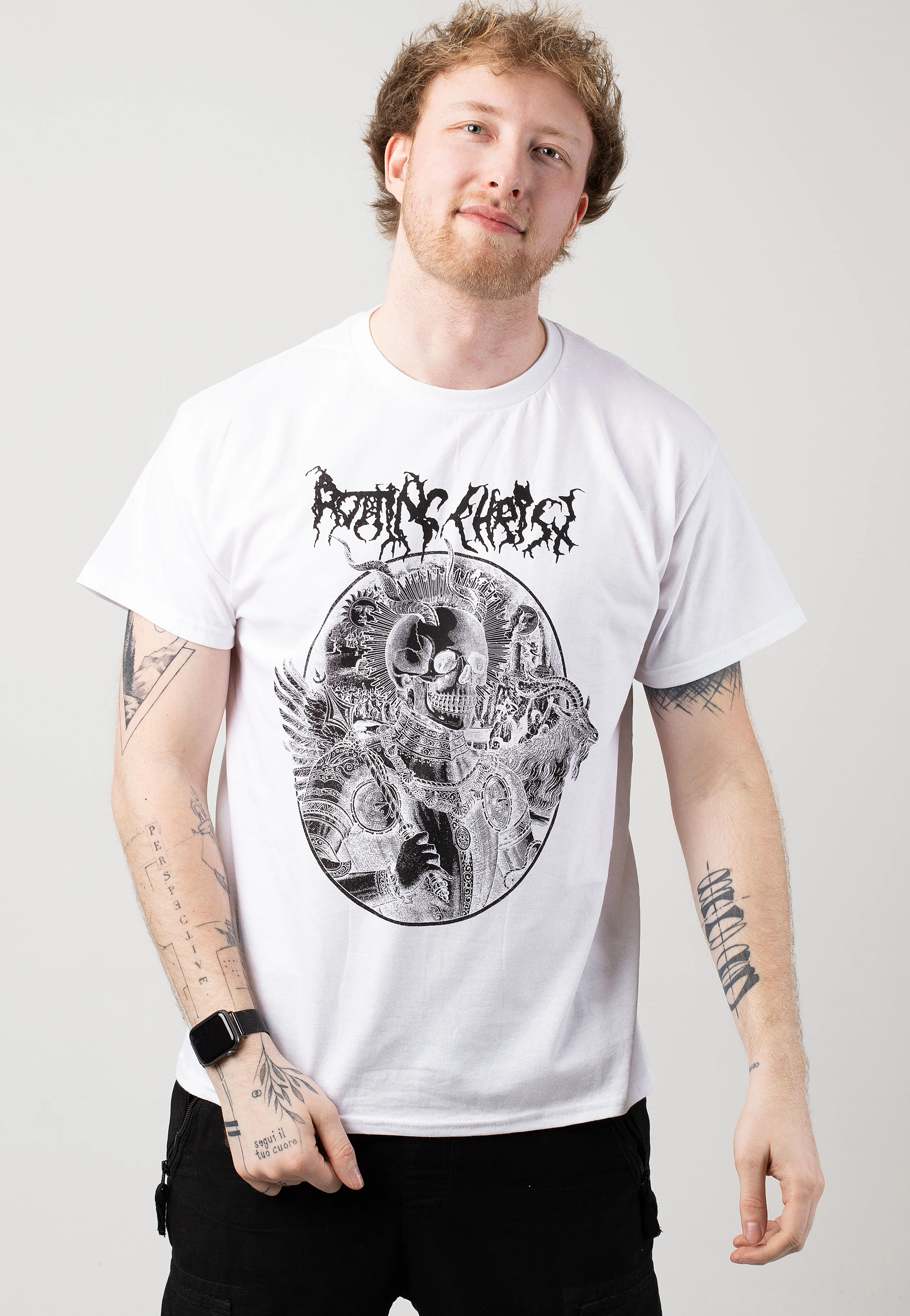 Rotting Christ - Rituals White - T-Shirt - Image 3
