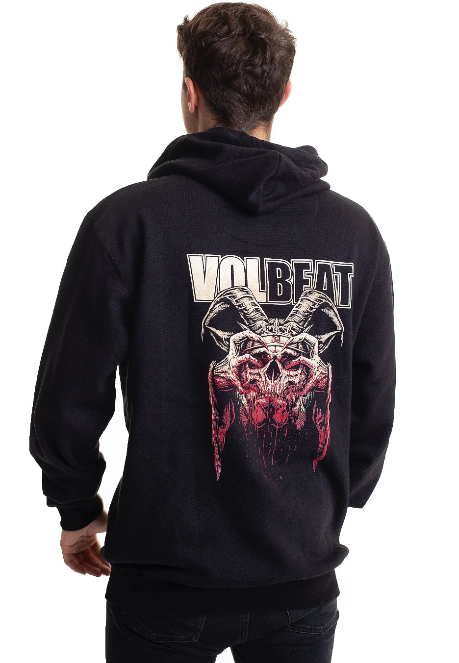 Volbeat - Bleeding Crown Skull - Hoodie - Image 4